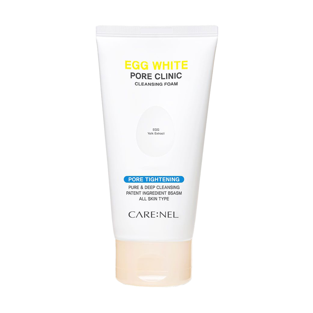 Пінка для вмивання Carenel Egg White Pore Clinic Cleansing Foam, 150 мл