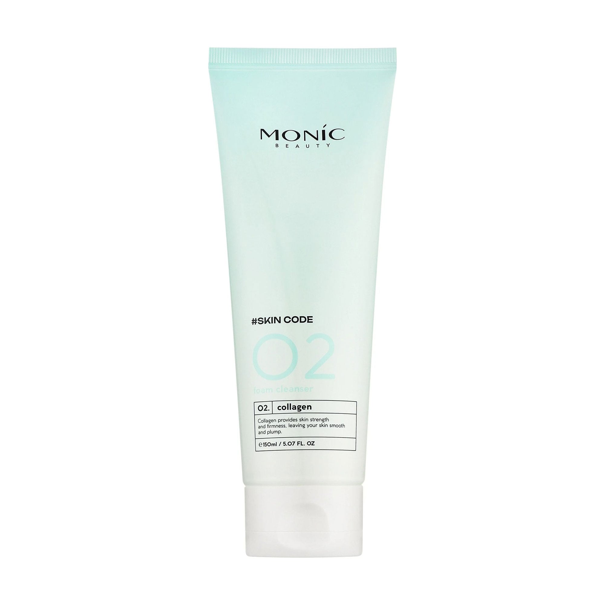 Пінка для вмивання Monic Beauty Skin Code 02 Collagen Foam Cleanser, 150 мл